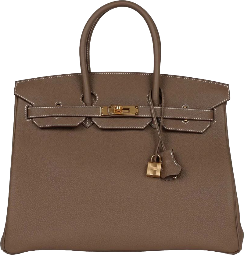 Hermes Birkin 35 Etoupe Togo Gold Hardware Hermes Birkin 35 Etoupe Togo Gold Hardware