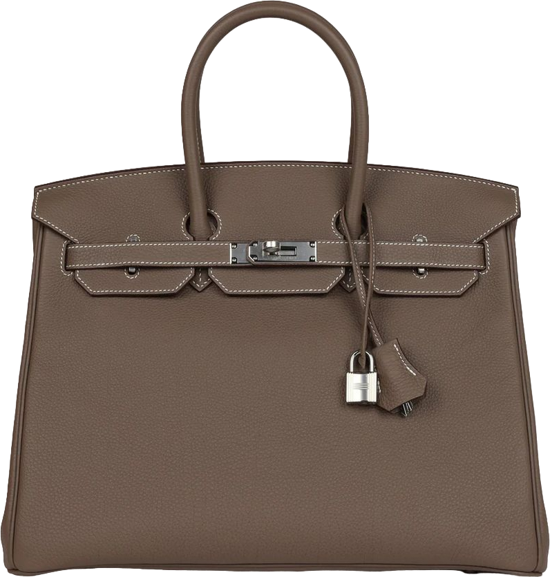 Hermes Birkin 35 Etoupe Togo Palladium Hardware Hermes Birkin 35 Etoupe Togo Palladium Hardware