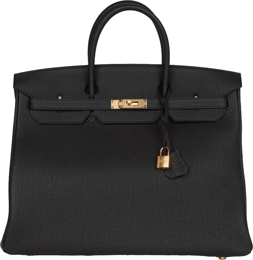 Hermes Birkin 40 Black Togo Gold Hardware Hermes Birkin 40 Black Togo Gold Hardware