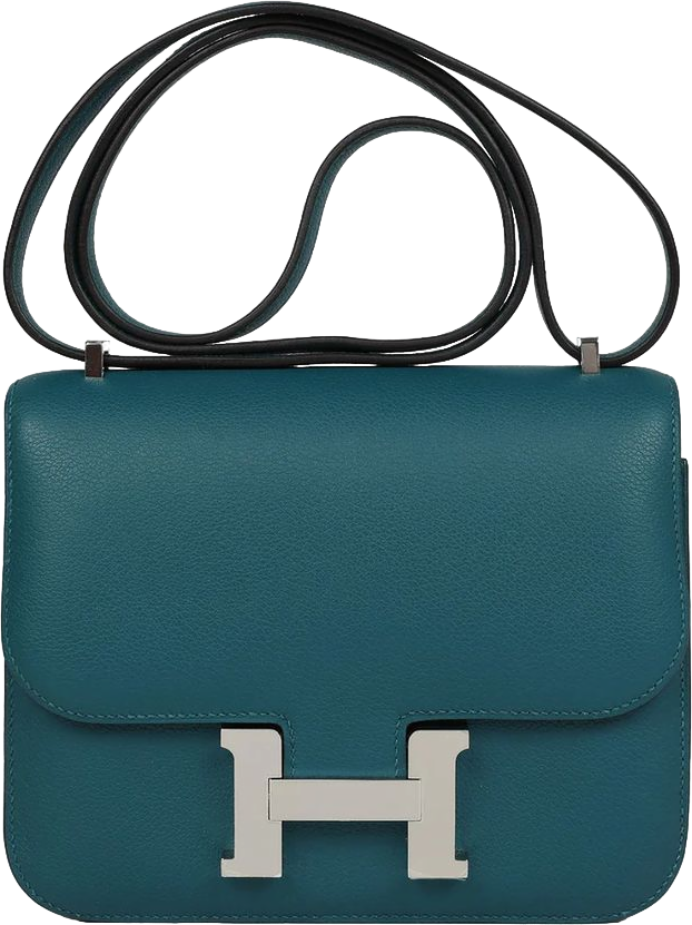 Hermes Constance 18 Vert Bosphore Evercolor Palladium Hardware Hermes Constance 18 Vert Bosphore Evercolor Palladium Hardware