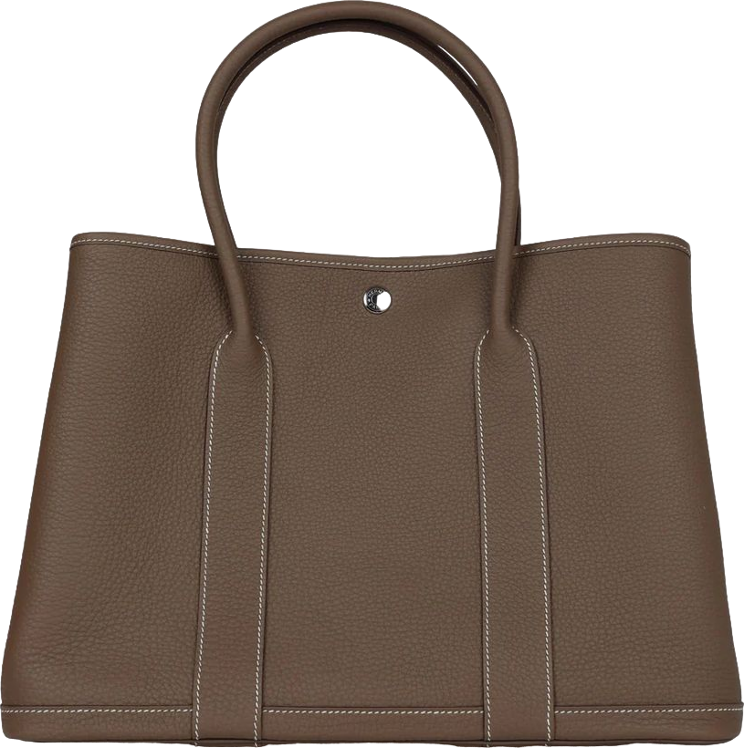 Hermes Garden Party 36 Etoupe Negonda Palladium Hardware Hermes Garden Party 36 Etoupe Negonda Palladium Hardware
