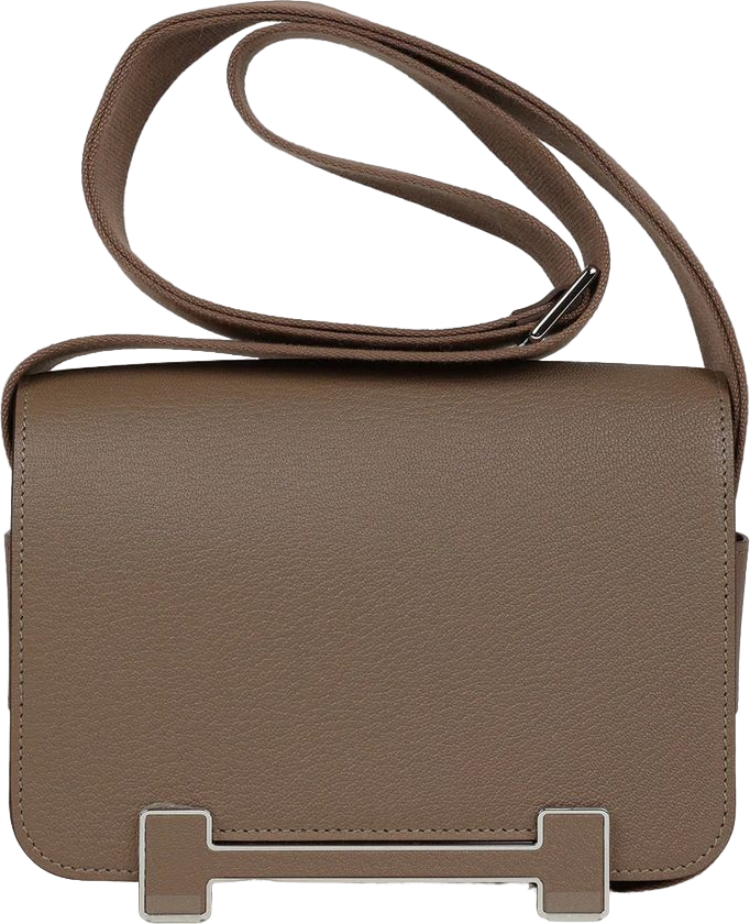 Hermes Geta Etoupe Chevre Palladium Hardware Hermes Geta Etoupe Chevre Palladium Hardware