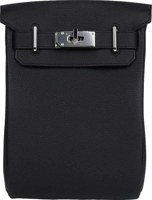 Hermes Hac A Dos PM Black Togo Palladium Hardware Hermes Hac A Dos PM Black Togo Palladium Hardware