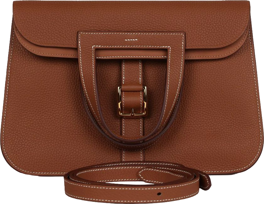 Hermes Halzan 31 Gold Clemence Gold Hardware Hermes Halzan 31 Gold Clemence Gold Hardware