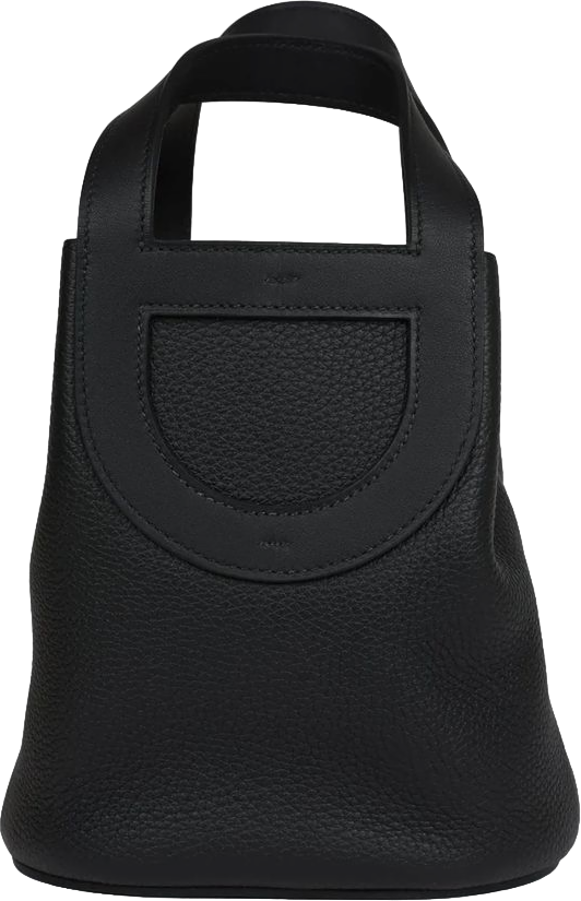 Hermes In-The-Loop 18 Black Clemence and Swift Gold Hardware