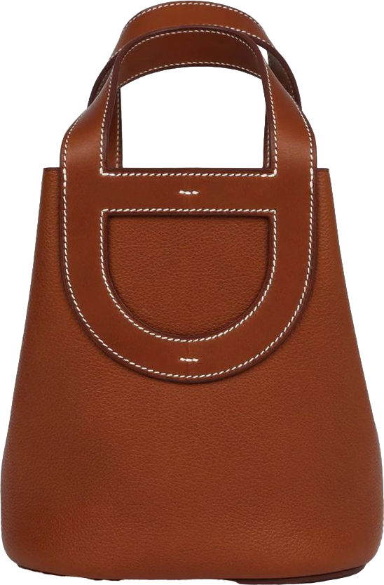 Hermes In-The-Loop 18 Fauve Barenia Faubourg Gold Hardware