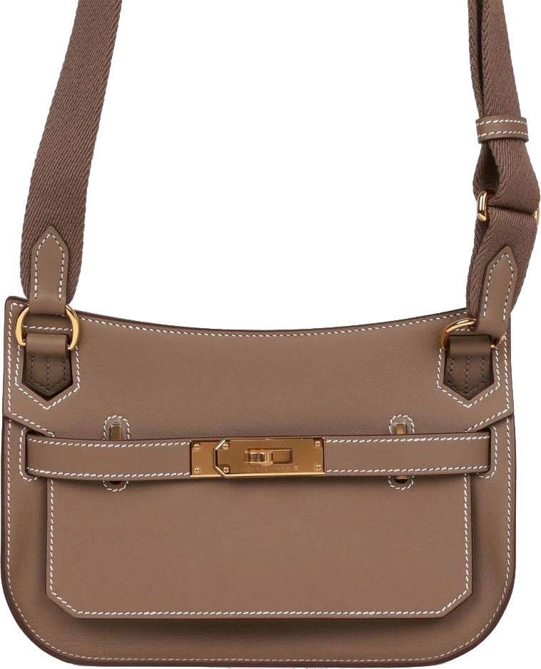 Hermes Jypsiere Mini Etoupe Swift Gold Hardware for MS