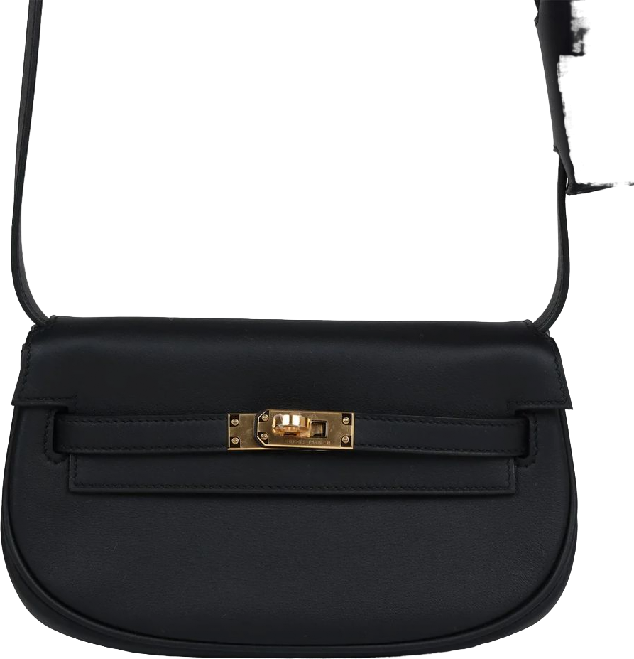 Hermes Kelly Moove Black Swift Gold Hardware Hermes Kelly Moove Black Swift Gold Hardware