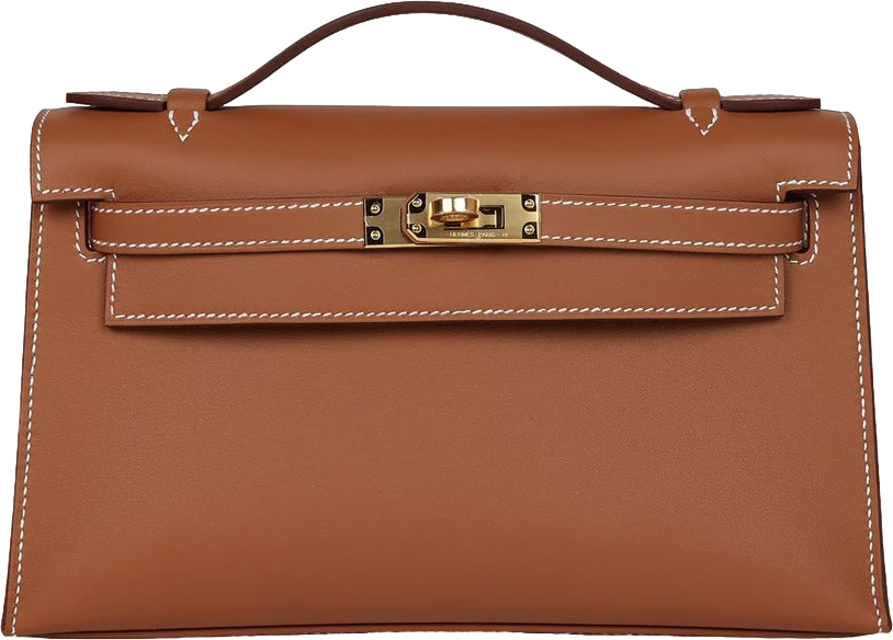 Hermes Kelly Pochette Gold Swift Gold Hardware Hermes Kelly Pochette Gold Swift Gold Hardware