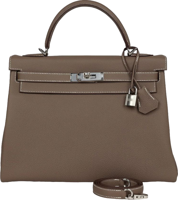 Hermes Kelly Retourne 32 Etoupe Togo Palladium Hardware Hermes Kelly Retourne 32 Etoupe Togo Palladium Hardware