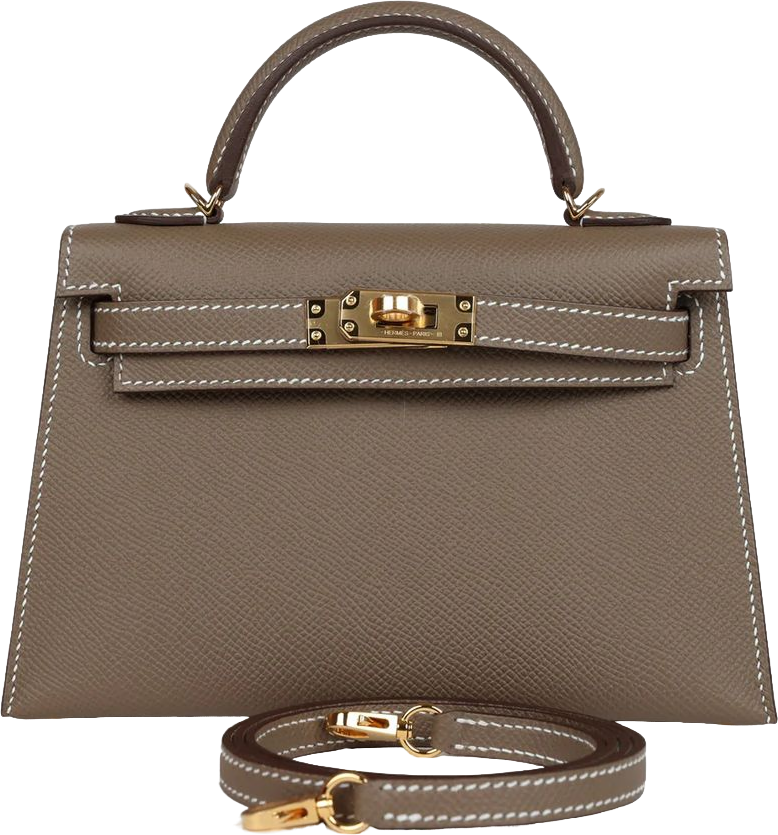 Hermes Kelly Sellier 20 Etoupe Epsom Gold Hardware Hermes Kelly Sellier 20 Etoupe Epsom Gold Hardware