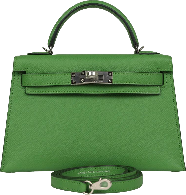 Hermes Kelly Sellier 20 Vert Yucca Epsom Palladium Hardware Hermes Kelly Sellier 20 Vert Yucca Epsom Palladium Hardware
