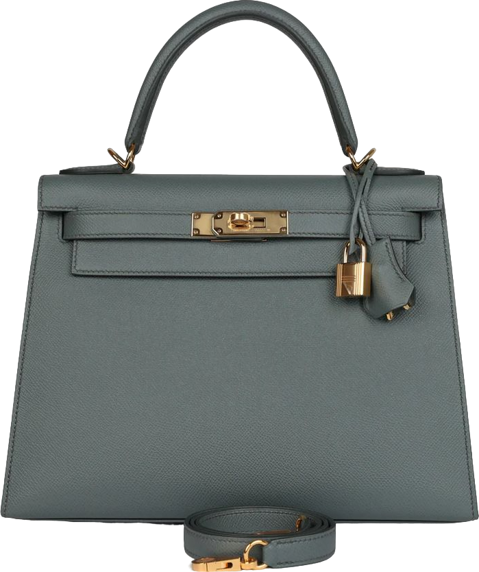 Hermes Kelly Sellier 28 Vert Amande Epsom Gold Hardware Hermes Kelly Sellier 28 Vert Amande Epsom Gold Hardware