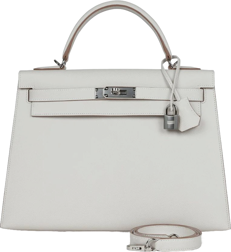Hermes Kelly Sellier 32 Gris Pale Epsom Palladium Hardware Hermes Kelly Sellier 32 Gris Pale Epsom Palladium Hardware