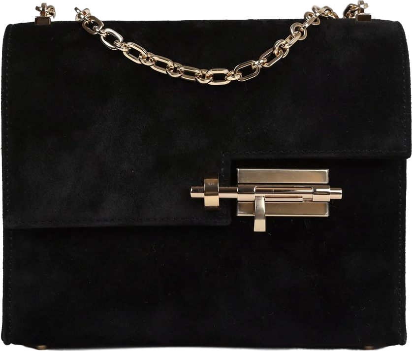 Hermes Mini Verrou Chaine Bag Black Doblis Permabrass Hardware