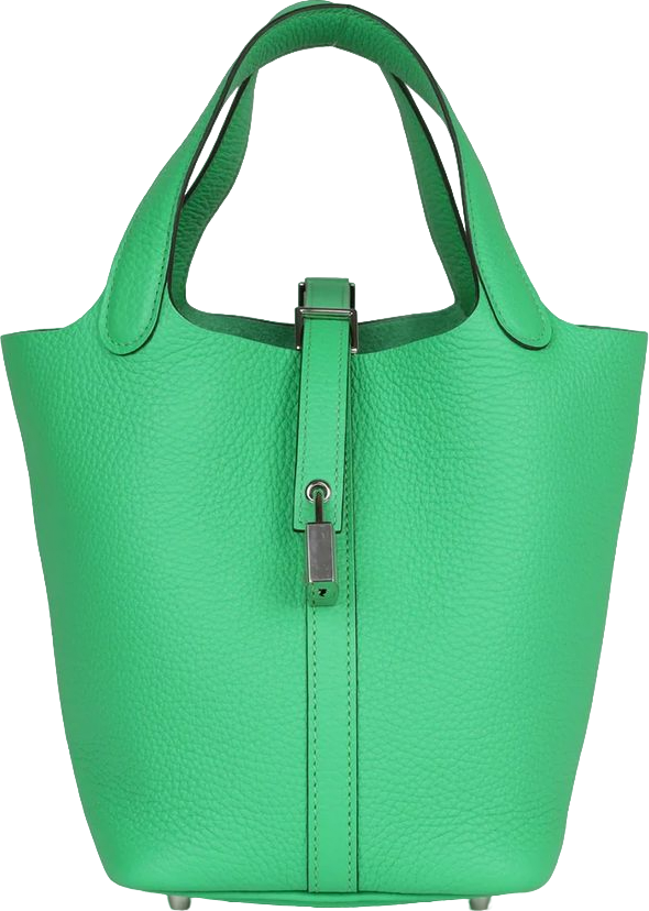 Hermes Picotin Lock 18 Vert Comics Clemence Palladium Hardware