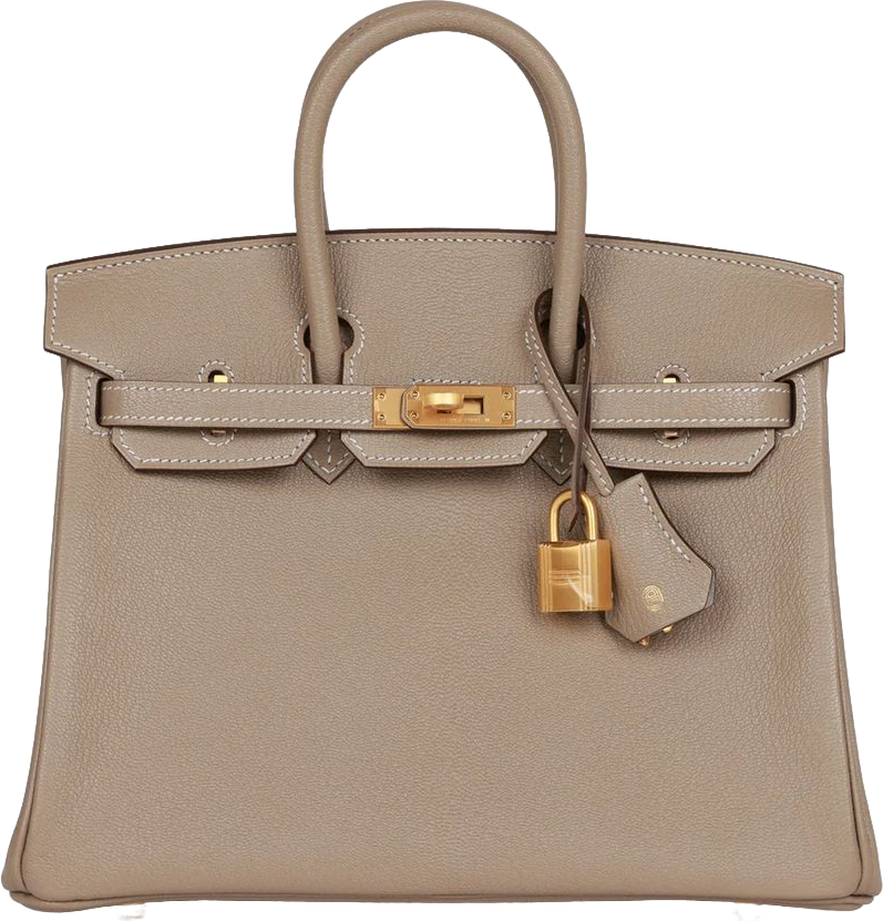 Hermes Special Order (HSS) Birkin 25 Gris Tourterelle Verso Chevre Brushed Gold Hardware Hermes Special Order (HSS) Birkin 25 Gris Tourterelle Verso Chevre Brushed Gold Hardware