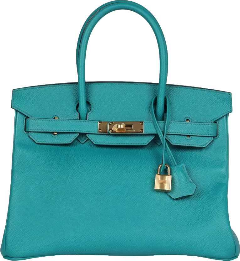 Hermes Special Order (HSS) Birkin 30 Bleu Paon Epsom Gold Hardware