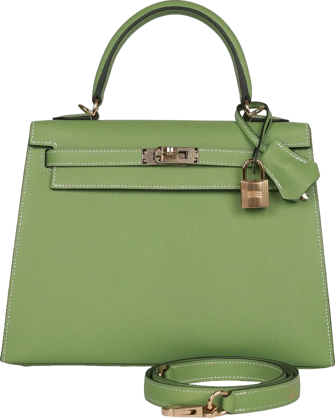 Hermes Special Order (HSS) Kelly Sellier 25 Vert Criquet Epsom Permabrass Hardware Hermes Special Order (HSS) Kelly Sellier 25 Vert Criquet Epsom Permabrass Hardware