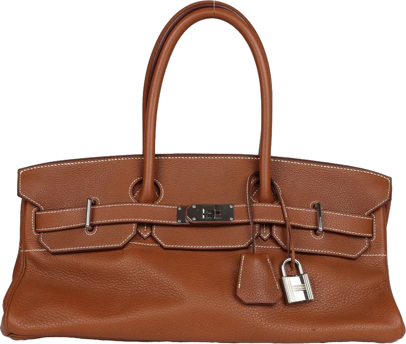 Preowned Hermes Shoulder Birkin 42 JPG Gold Clemence Palladium Hardware