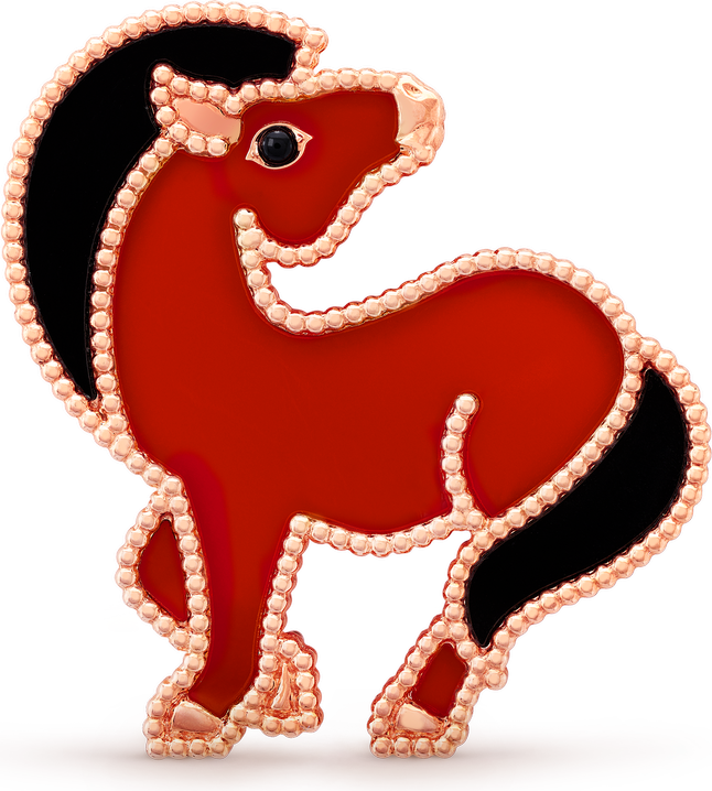 Van Cleef & Arpels Брошь Lucky Animals Horse