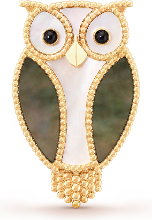 Van Cleef & Arpels Брошь Lucky Animals Owl