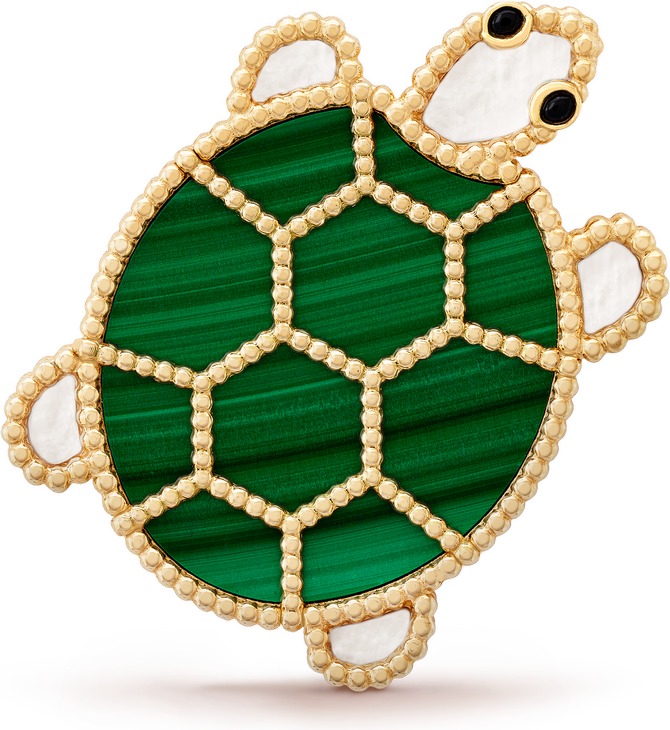 Van Cleef & Arpels Брошь Lucky Animals Turtle