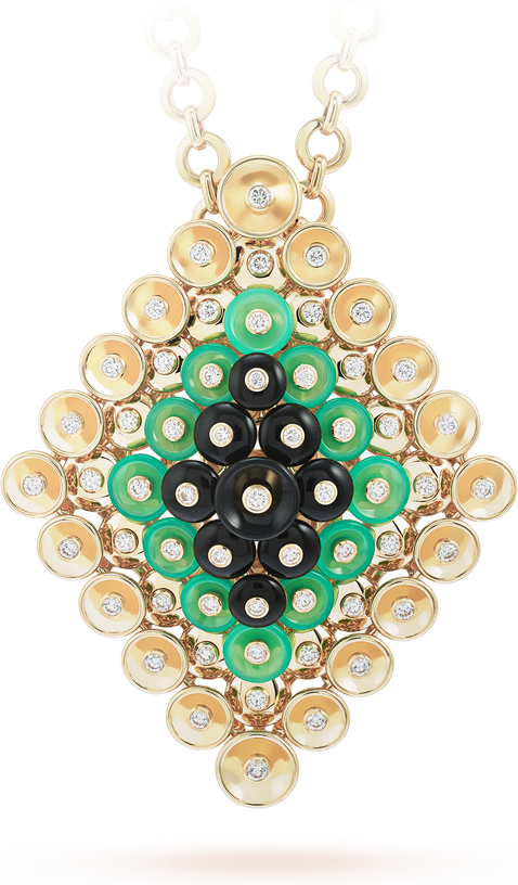 Van Cleef & Arpels Брошь-подвеска Bouton d'or