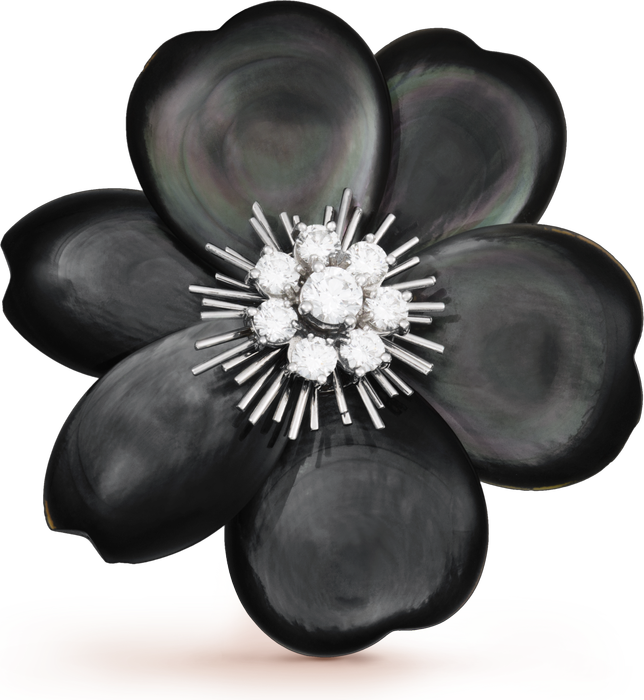 Van Cleef & Arpels Брошь Rose de Noël