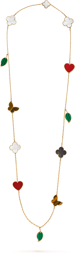Van Cleef & Arpels Длинное колье Lucky Alhambra