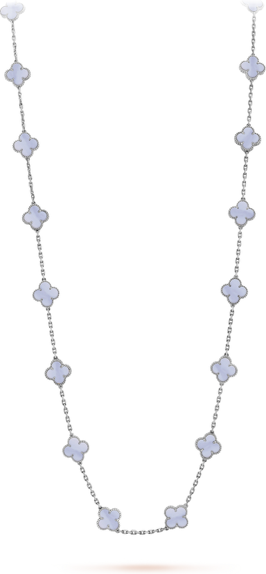 Van Cleef & Arpels Длинное колье Vintage Alhambra