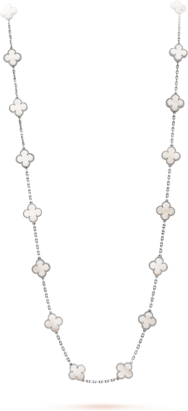 Van Cleef & Arpels Длинное колье Vintage Alhambra