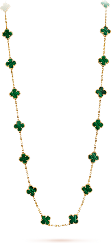 Van Cleef & Arpels Длинное колье Vintage Alhambra