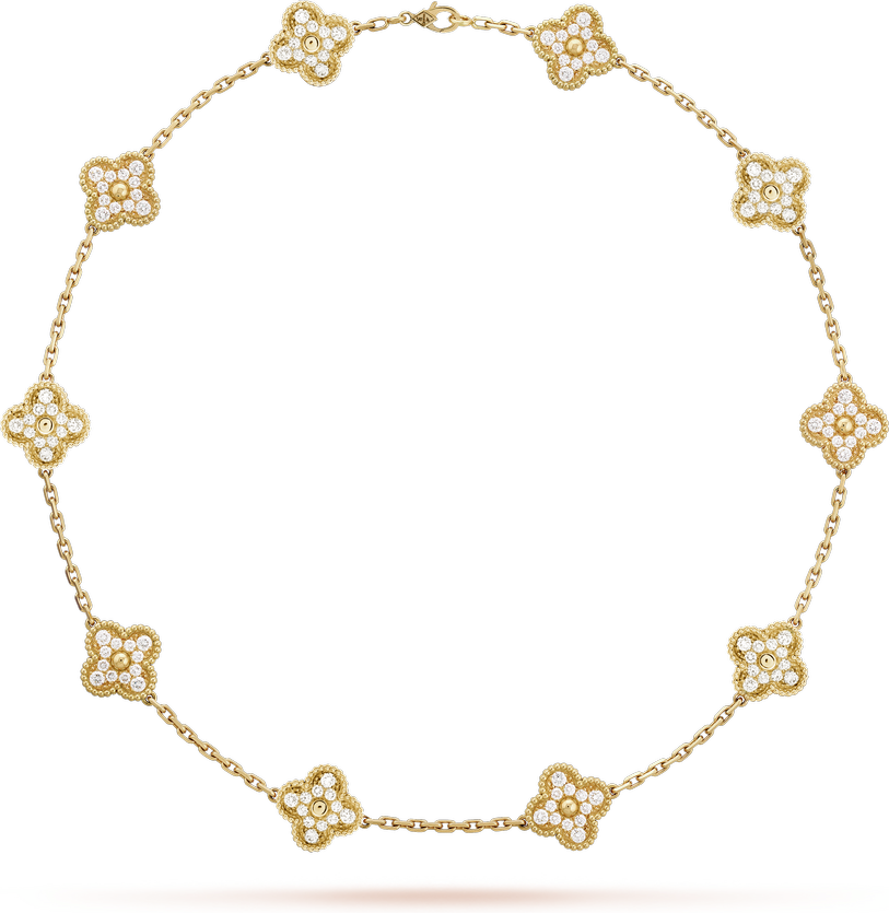 Van Cleef & Arpels Колье Vintage Alhambra