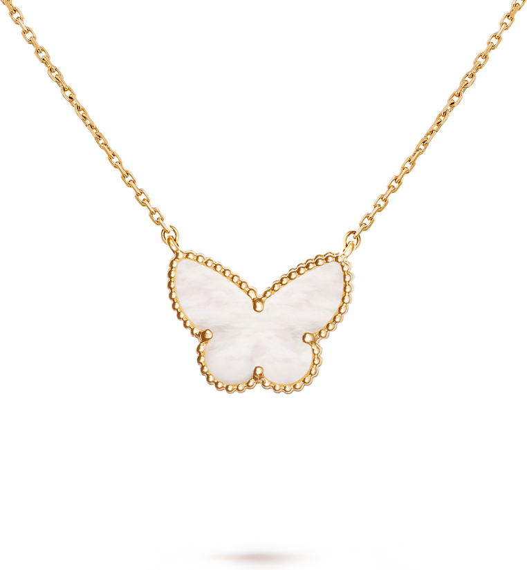 Van Cleef & Arpels Подвеска Lucky Alhambra Butterfly