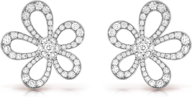 Van Cleef & Arpels Серьги Flowerlace