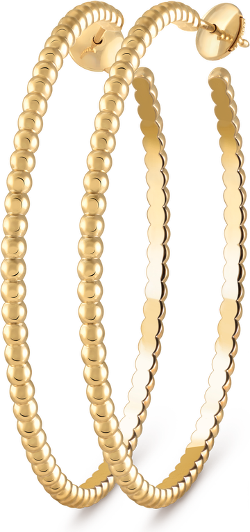 Van Cleef & Arpels Серьги-кольца Perlée Perles d'Or