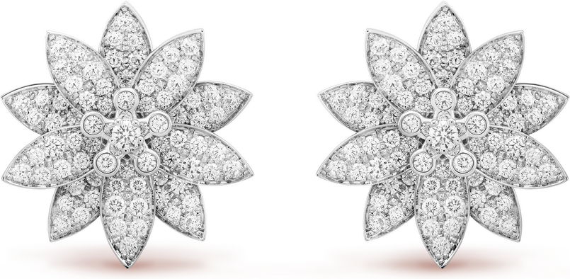 Van Cleef & Arpels Серьги Lotus