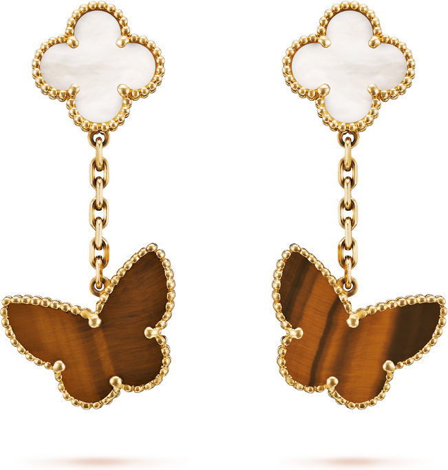 Van Cleef & Arpels Серьги Lucky Alhambra