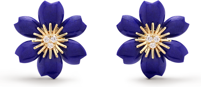 Van Cleef & Arpels Серьги Rose de Noël