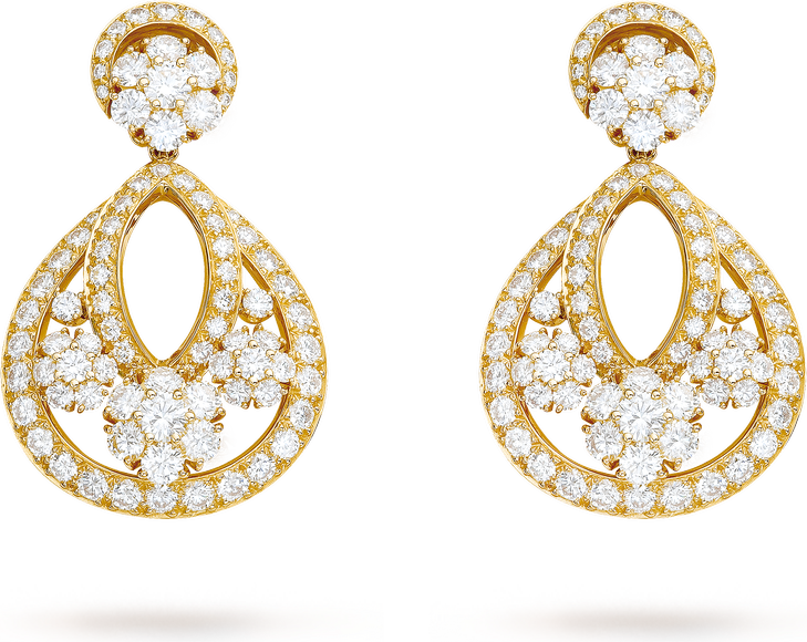 Van Cleef & Arpels Серьги Snowflake