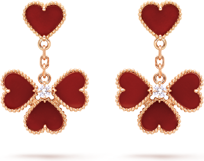 Van Cleef & Arpels Серьги Sweet Hearts