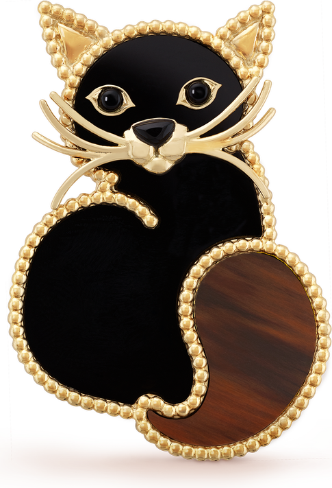 Van Cleef & Arpels Брошь Lucky Animals Cat