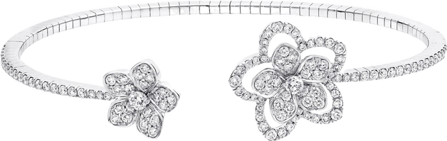 Wild Flower Open Diamond Bangle Graff