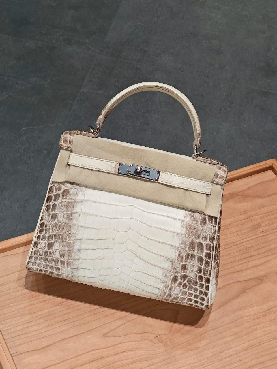 Hermes Kelly 28 himalaya / Niloticus / Phw stamp R Hermes Kelly 28 himalaya / Niloticus / Phw stamp R